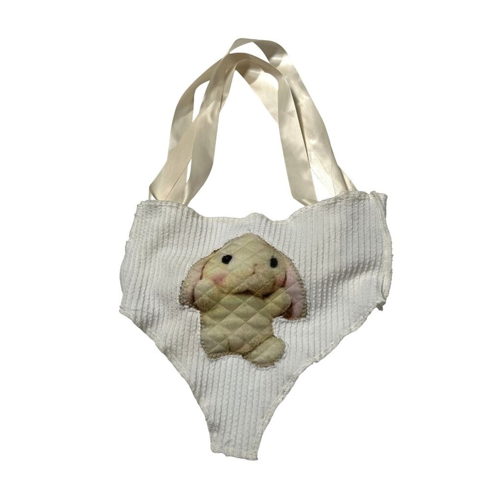 Sicko Kittens Banana Cookie Mini Top in Cream